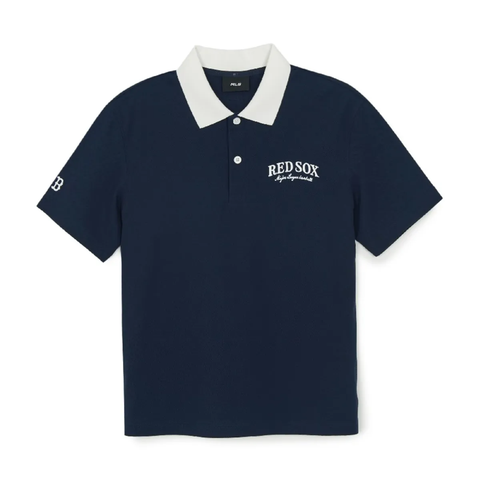 Áo Polo MLB [Unisex] - Basic Small Letter Comfortable Fit Collared NY - 3APQB0263-43NYS