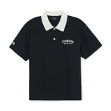  Áo Polo MLB [Unisex] - Basic Small Letter Comfortable Fit Collared NY - 3APQB0263-50BKS 