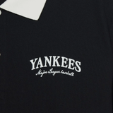  Áo Polo MLB [Unisex] - Basic Small Letter Comfortable Fit Collared NY - 3APQB0263-50BKS 