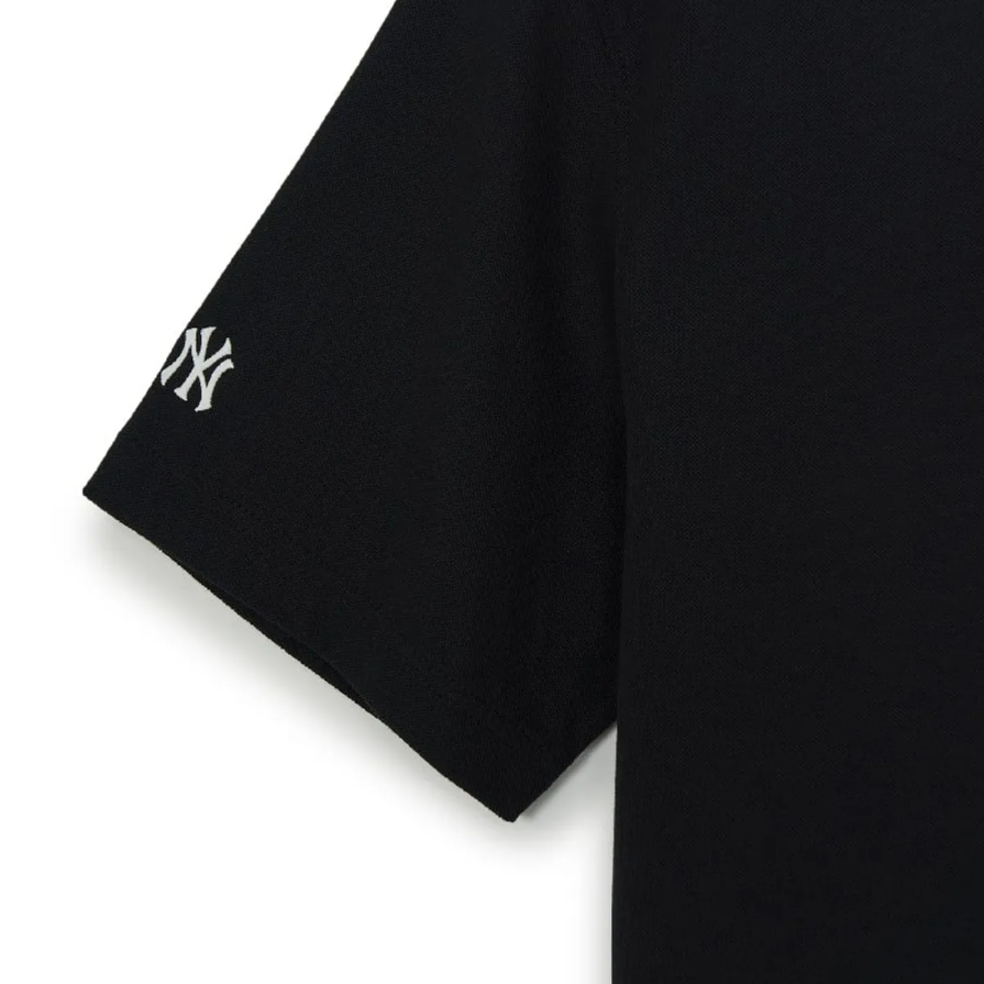 Áo Polo MLB [Unisex] - Basic Small Letter Comfortable Fit Collared NY - 3APQB0263-50BKS 