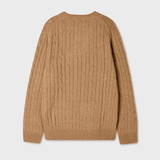 Áo Len Whoau - Steve Cable V-neck Pullover - WHKAG4922F 