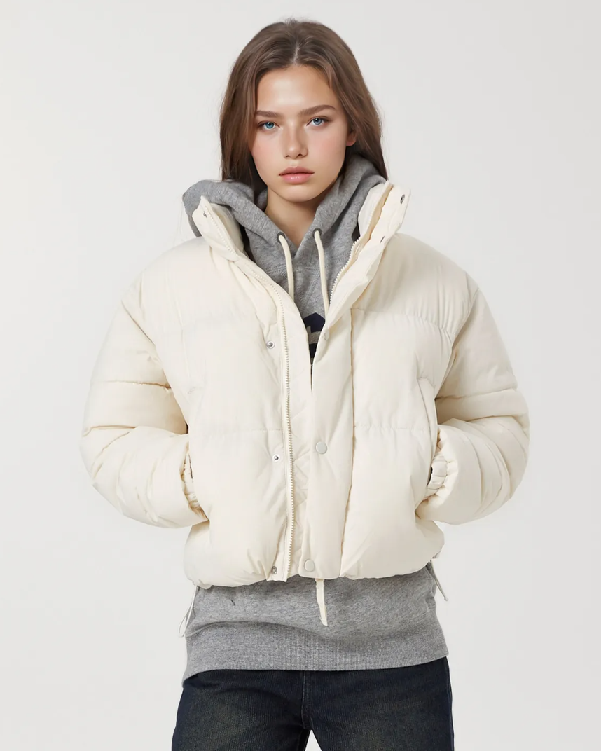  Áo Khoác Phao Whoau - Short Puffer Padding - WHJPF4V15F 
