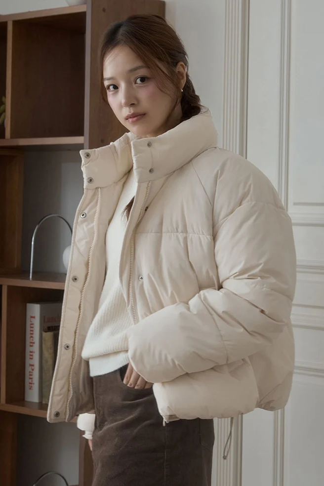  Áo Khoác Phao SPAO - Pastel Puffer - SPJPF4TG01 