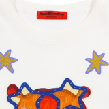  Áo Thun Youk Shim Won [Nữ] - Colorful Dog Poop White 