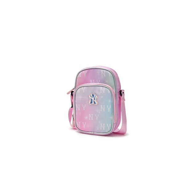 Túi Phone MLB - Classic Monogram Aurora NY Pink - 7FCRM015N-50PKL