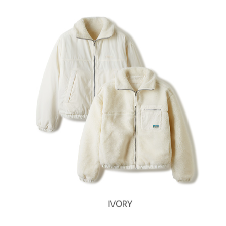 Áo Khoác Whoau [Nữ] - Reversible Dumble Jumper - WHJJE4T17F