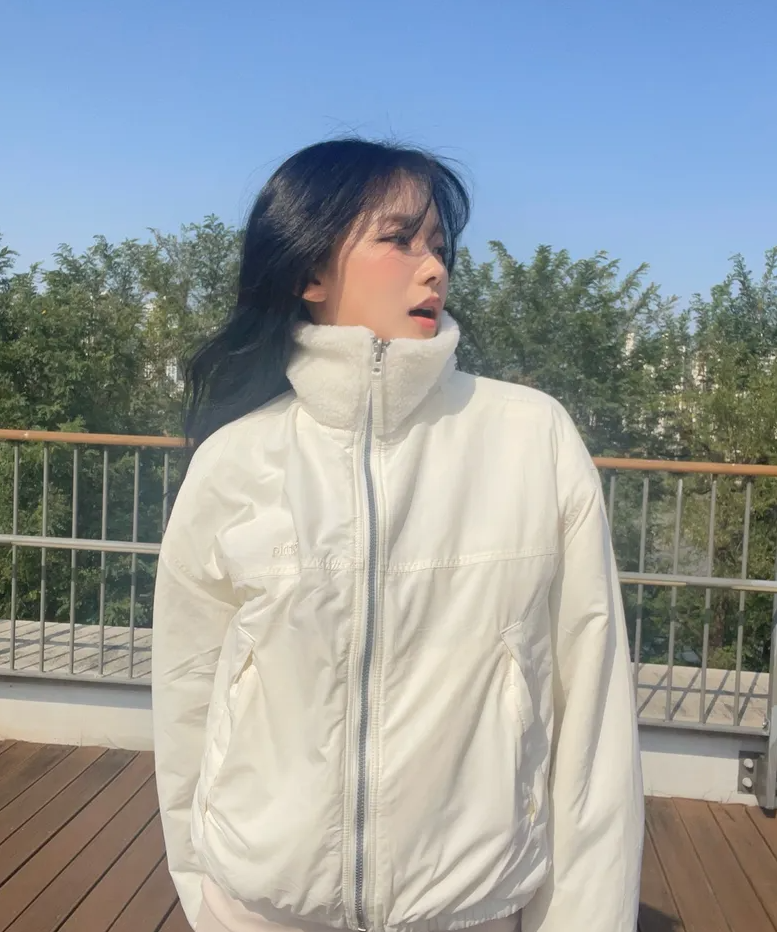  Áo Khoác Whoau [Nữ] - Reversible Dumble Jumper - WHJJE4T17F 