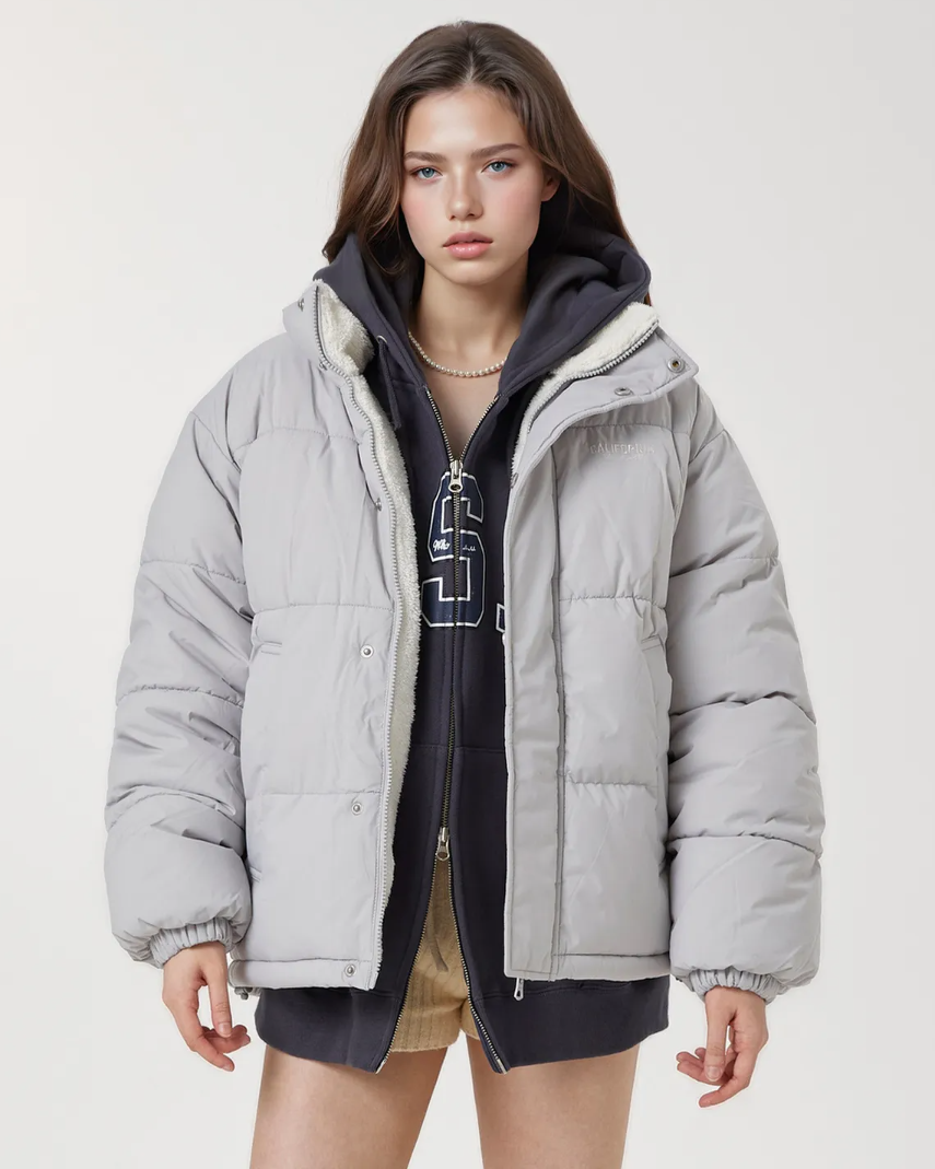  Áo Khoác Whoau [Unisex] - Reversible Puffer Padding - WHJPF4V15U 