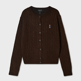  Áo Cardigan WHOAU [Nữ] - Steve Cable Cardigan - WHCKG4911F 