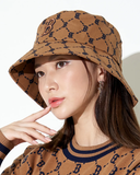  Nón Bucket MLB - Monogram Bucket Hat Boston - 3AHTM032N-43BGD 