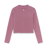  Áo Cardigan MLB [Nữ] - Basic Vintage Washed NY D.Pink - 3FKCB0554-50PKD 
