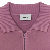  Áo Cardigan MLB [Nữ] - Basic Vintage Washed NY D.Pink - 3FKCB0554-50PKD 