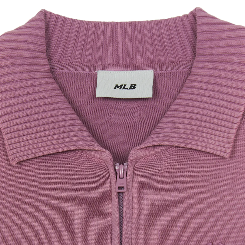  Áo Cardigan MLB [Nữ] - Basic Vintage Washed NY D.Pink - 3FKCB0554-50PKD 