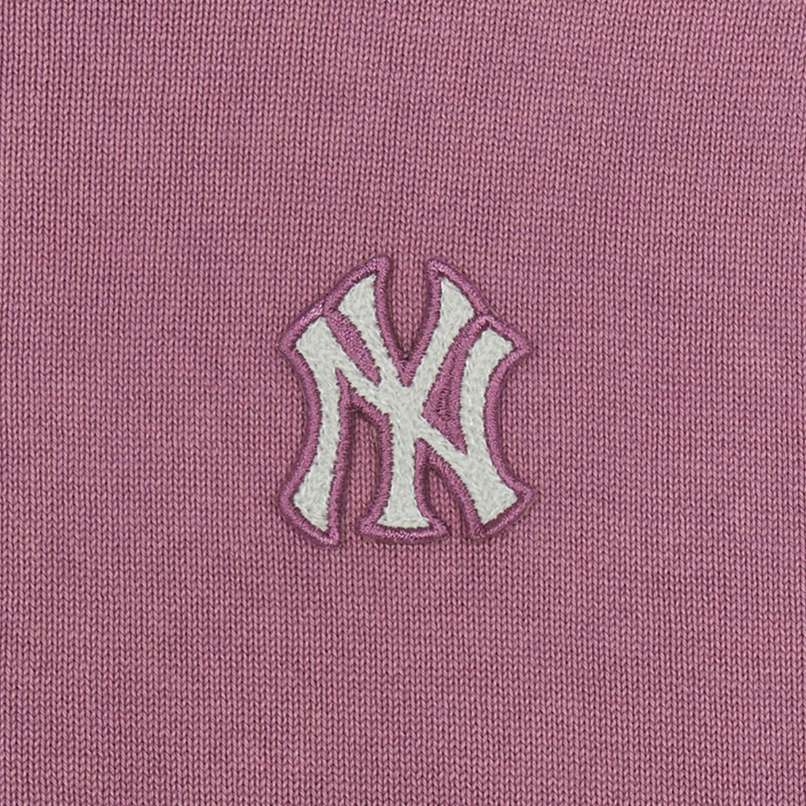 Áo Cardigan MLB [Nữ] - Basic Vintage Washed NY D.Pink - 3FKCB0554-50PKD 
