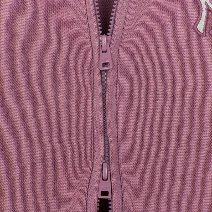  Áo Cardigan MLB [Nữ] - Basic Vintage Washed NY D.Pink - 3FKCB0554-50PKD 