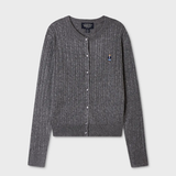  Áo Cardigan WHOAU [Nữ] - Steve High Gauge Wool Cable - WHCKG4912F 