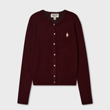  Áo Cardigan WHOAU [Nữ] - Steve High Gauge Wool Cable - WHCKG4912F 