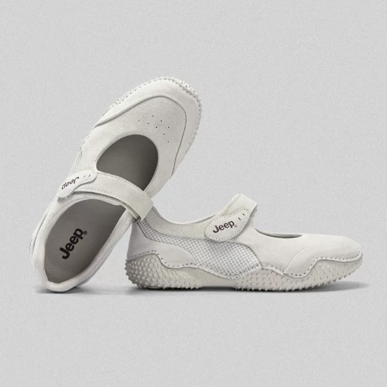  Giày Jeep Mary Jane - [Nữ] Retro Velcro - P661W13358 