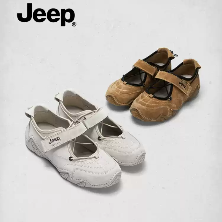  Giày Jeep Mary Jane - [Nữ] Slip-On Mary Jane Gray - P661W13360 