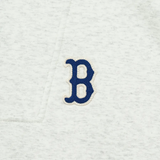  Áo Sweater MLB [Unisex] - Basic Small Logo Half-Zip Fleece-Lined Oversized Gray - 3AMTB1536-43MGL 