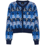  Áo Cardigan Crop MLB [Nữ] - Color Party Monogram P - 3FKCM0131-10BLD 
