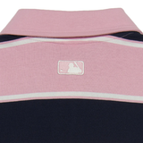  Áo Polo MLB [Unisex] - Varsity Stripe Oversized Collared Boston - 3APQV0253-43PKM 