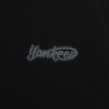  Áo Polo MLB [Unisex] - Varsity Small Cursive Oversized Collared NY - 3APQV0163 