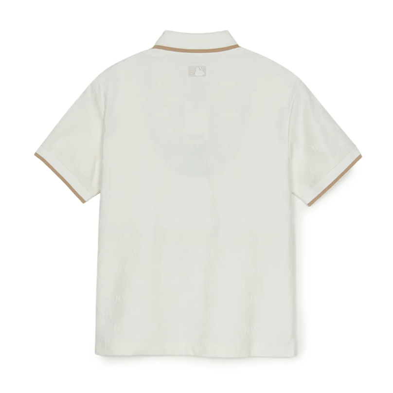  Áo Polo MLB [Unisex] - Diamond Monogram Jacquard Collar NY - 3APQM0253 