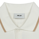  Áo Polo MLB [Unisex] - Diamond Monogram Jacquard Collar NY - 3APQM0253 