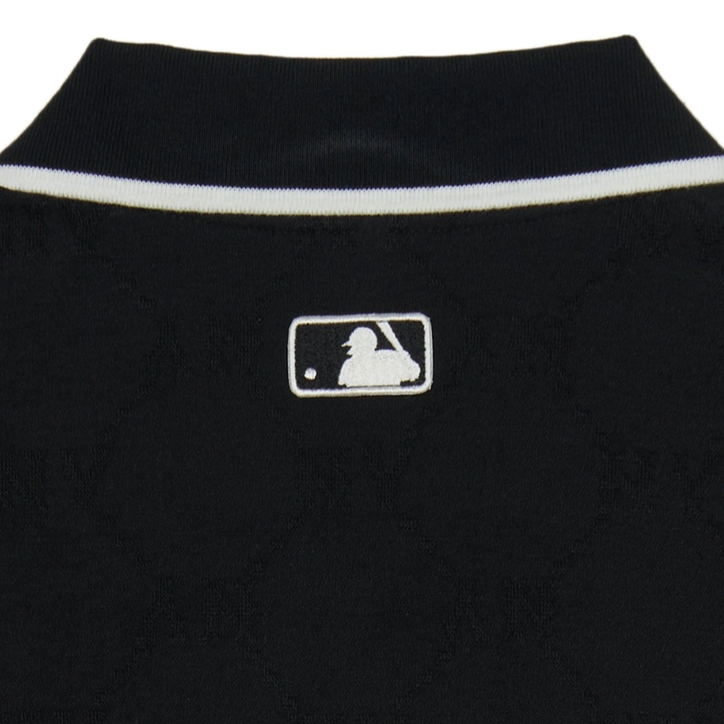  Áo Polo MLB [Unisex] - Diamond Monogram Jacquard Collar NY - 3APQM0253 