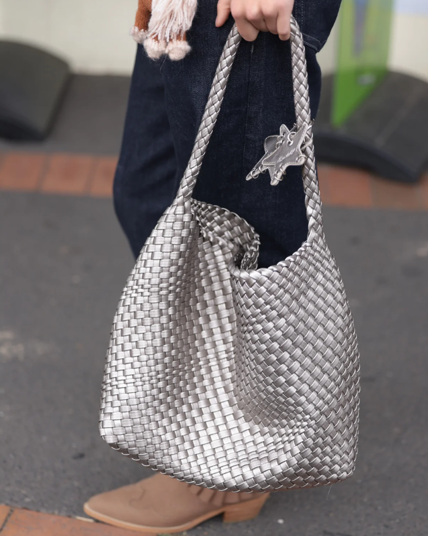  Túi EcoDay - Large Woven Bag Silver 