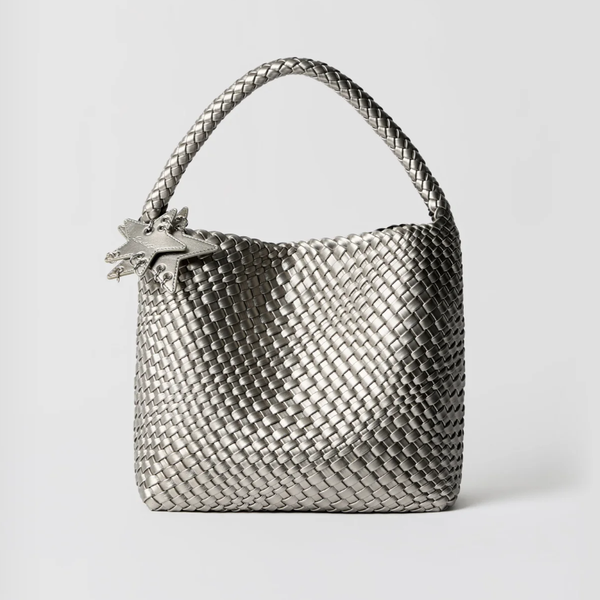  [Pre-order] Túi EcoDay - Medium Woven Bag Silver 