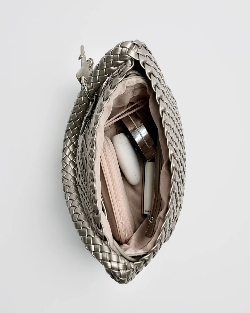  [Pre-order] Túi EcoDay - Small Woven Bag Silver 