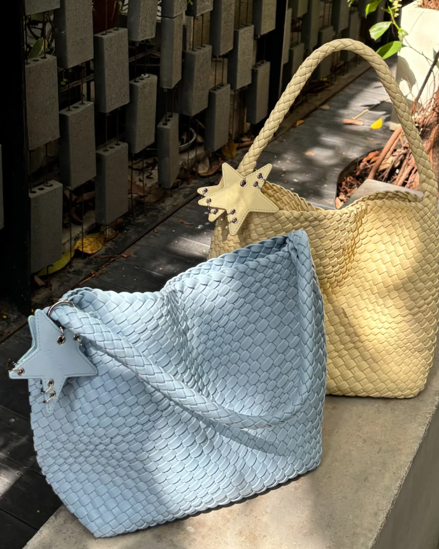  [Pre-order] Túi EcoDay - Medium Woven Bag Light Yellow 