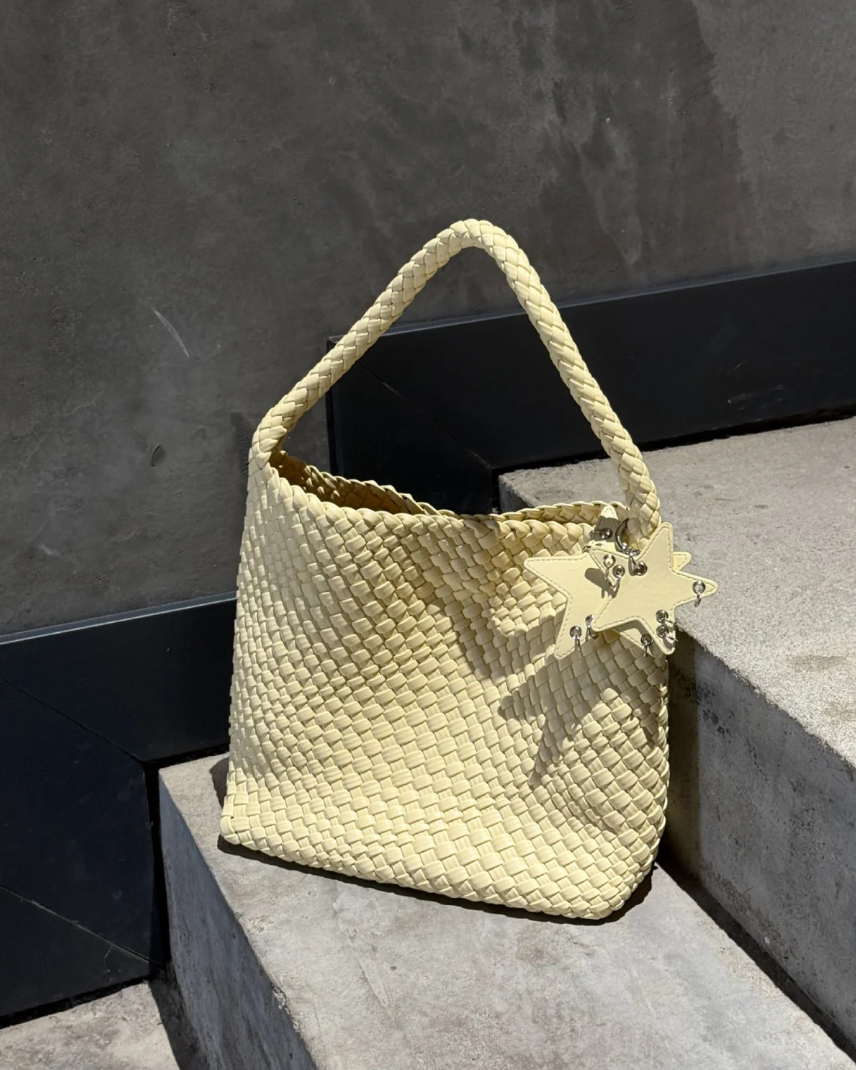  [Pre-order] Túi EcoDay - Medium Woven Bag Light Yellow 