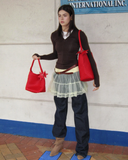  [Pre-order] Túi EcoDay - Large Woven Bag Red 
