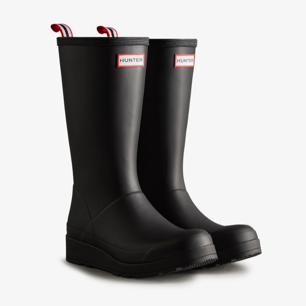 Giày Boots Hunter - Women's Play Tall Wellington Black