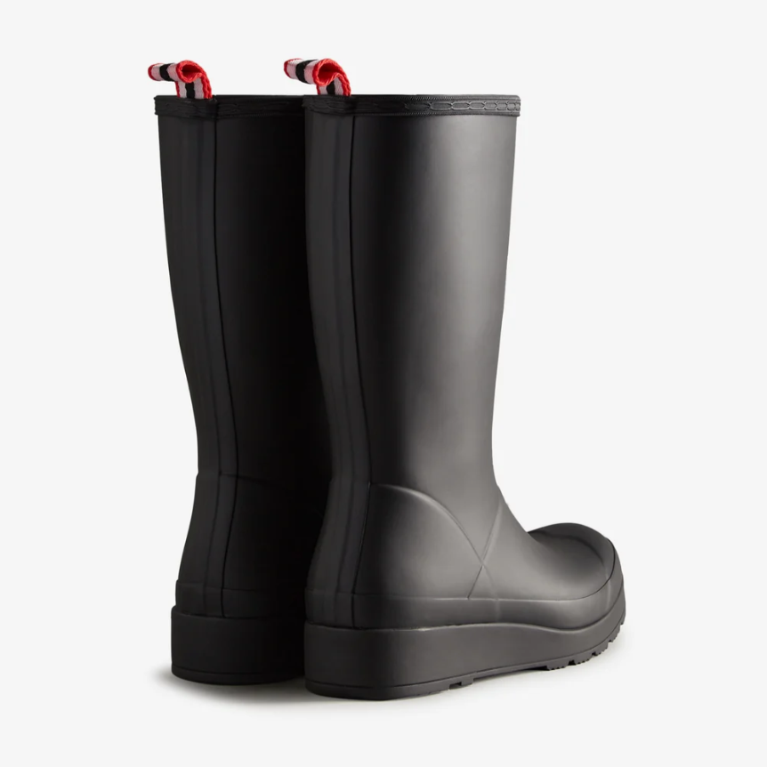  Giày Boots Hunter - Women's Play Tall Wellington Black 
