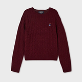  Áo Sweater Whoau [Nữ] - Steve Cable R-neck Pullover - WHKAG4921F 