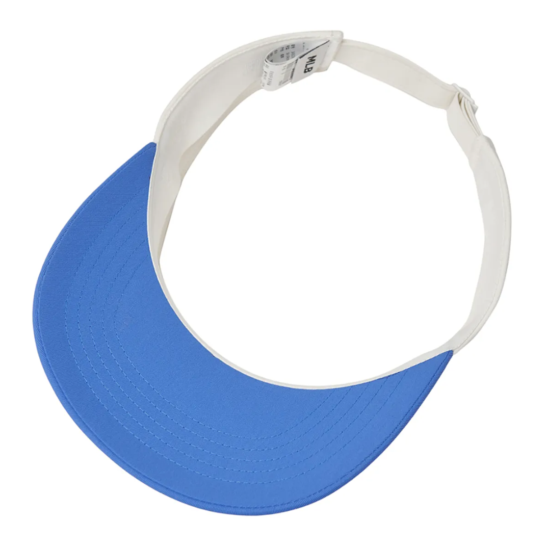  Nón Nửa Đầu MLB Korea [Unisex] Varsity Basic Cumulative Lettering Blue - 3ASC00643-07BLP 
