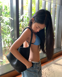  [Pre-order] Túi EcoDay - Medium Woven Bag Black 