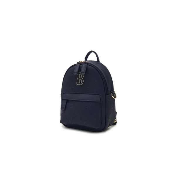 Balo MLB Korea - Dia Mono PU Embossed Mini Navy - 7ABKMD64N-43NYD