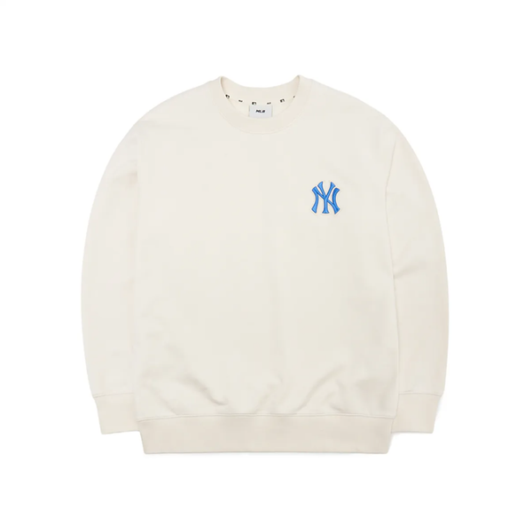  Áo Sweater MLB - Paisley Sweatshirt NY Cream - 3AMTI0121-50CRS 