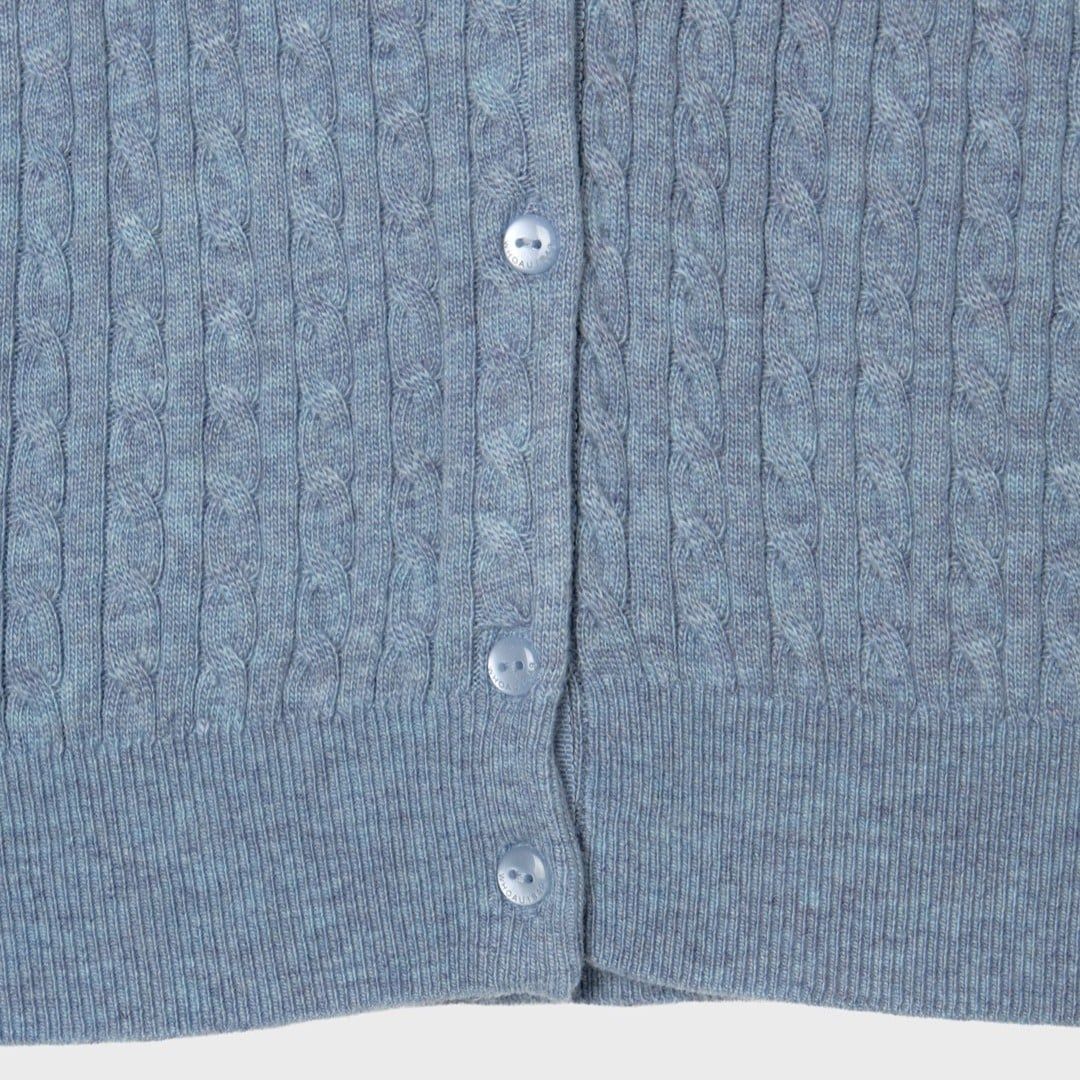  Áo Cardigan WHOAU [Nữ] - Steve High Gauge Wool Cable - WHCKG1215F 