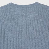  Áo Cardigan WHOAU [Nữ] - Steve High Gauge Wool Cable - WHCKG1215F 