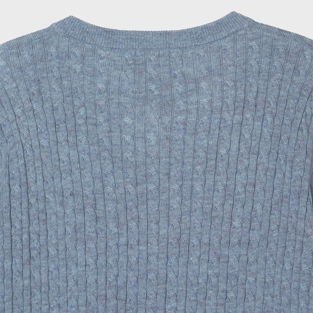  Áo Cardigan WHOAU [Nữ] - Steve High Gauge Wool Cable - WHCKG1215F 