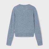  Áo Cardigan WHOAU [Nữ] - Steve High Gauge Wool Cable - WHCKG1215F 