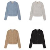  Áo Cardigan WHOAU [Nữ] - Steve High Gauge Wool Cable - WHCKG1215F 