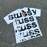  Áo Stussy [Unisex] - Stussy Stamp Tee - White 