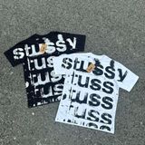  Áo Stussy [Unisex] - Stussy Stamp Tee - Black 